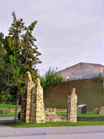 Открытие мемориала в Бауске