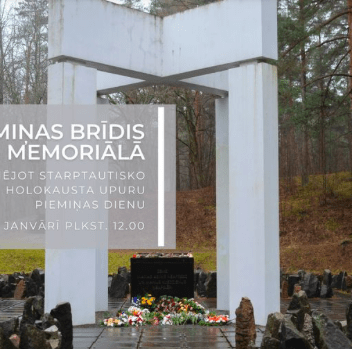 Rīgā notiks piemiņas brīdis, atzīmējot Starptautisko Holokausta upuru piemiņas dienu
